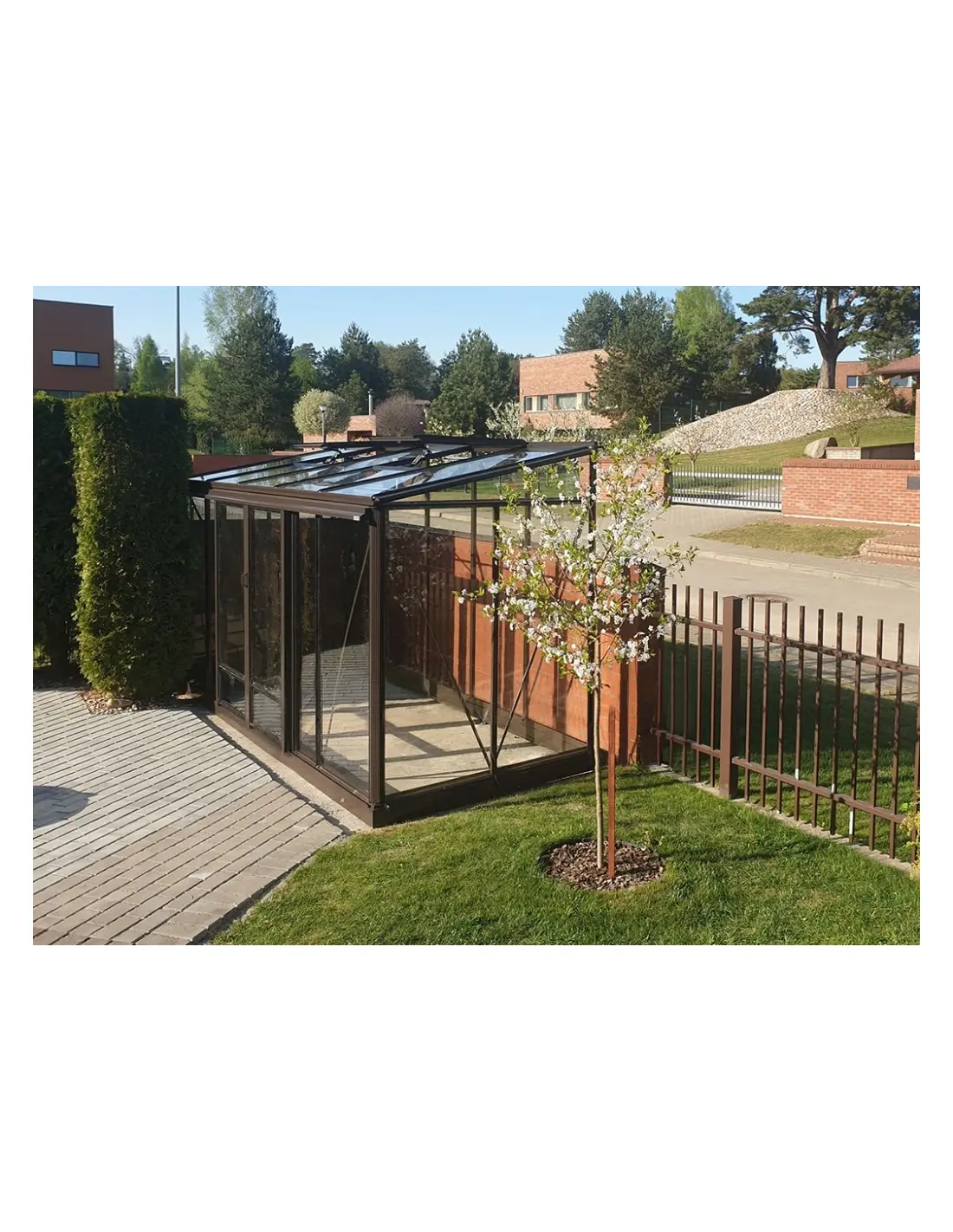 Veggdrivhus "Forta Vegg Pluss" (Bredde 1.18m)
